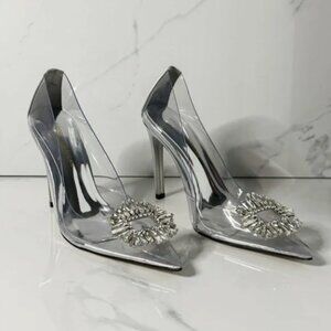 ✨ NIB - CINDER-F*CKING-RELLA PUMP 💎 Good American